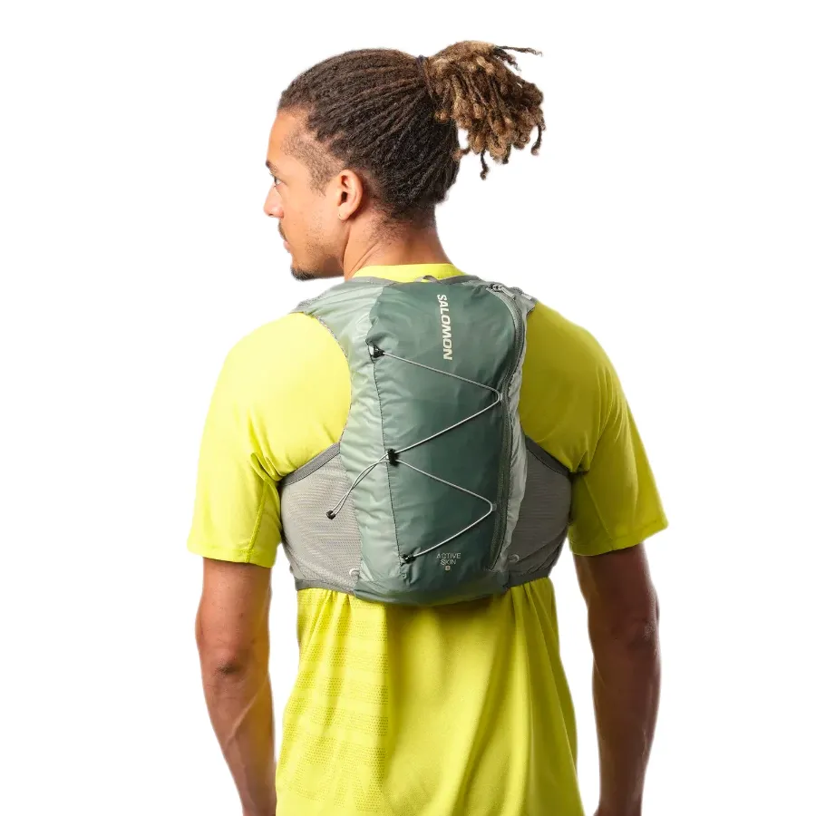 Imagen 3 de 4 de Chaleco Salomon Active Skin 4 Set-VERDE