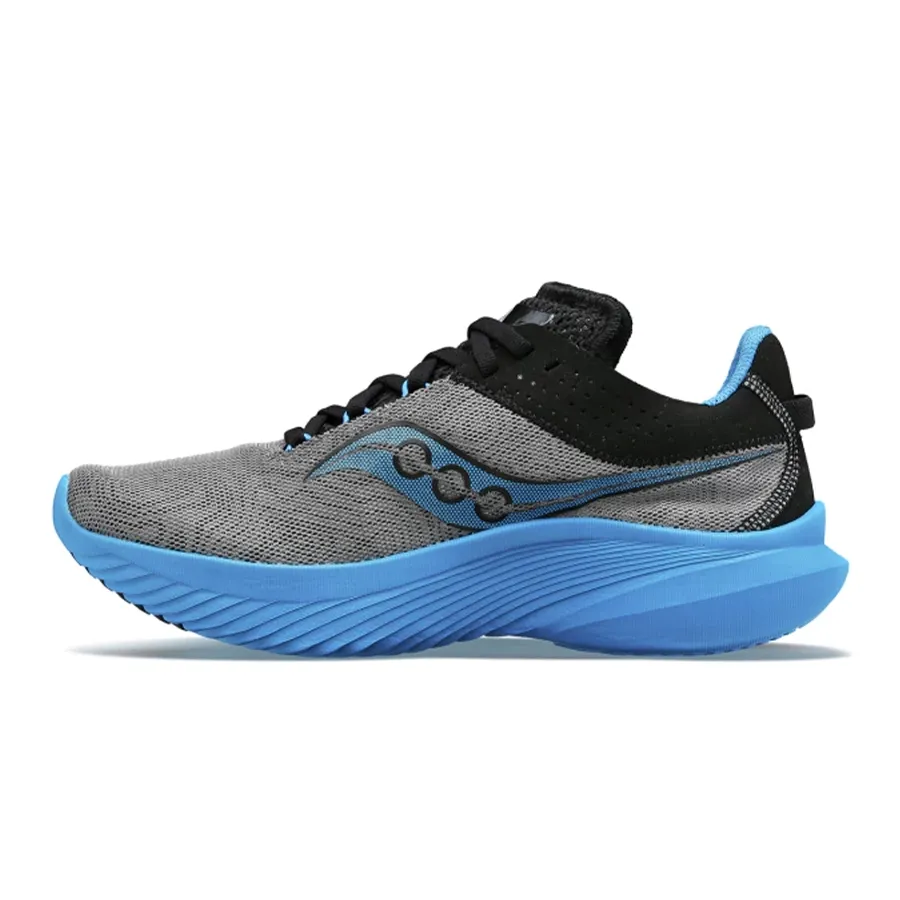Imagen 2 de 5 de Zapatillas Saucony Kinvara 14-GRIS/CELESTE/NEGRO