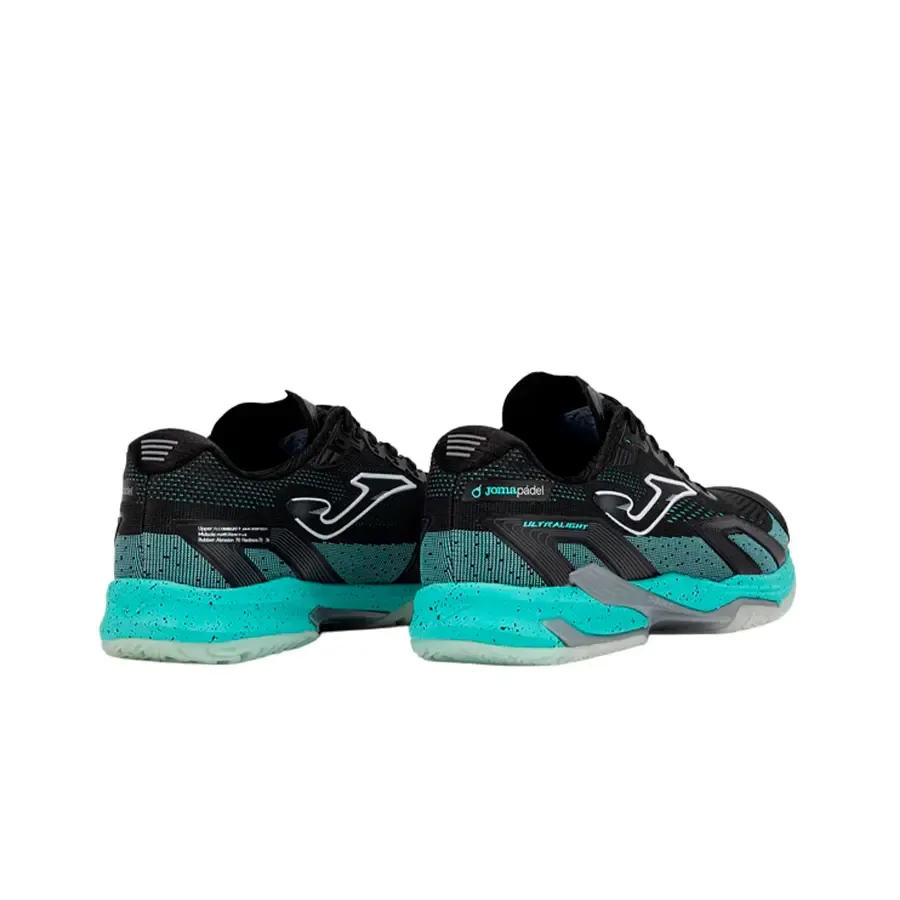 Imagen 4 de 5 de Zapatillas Joma Padel Ultra Light-NEGRO/MENTA