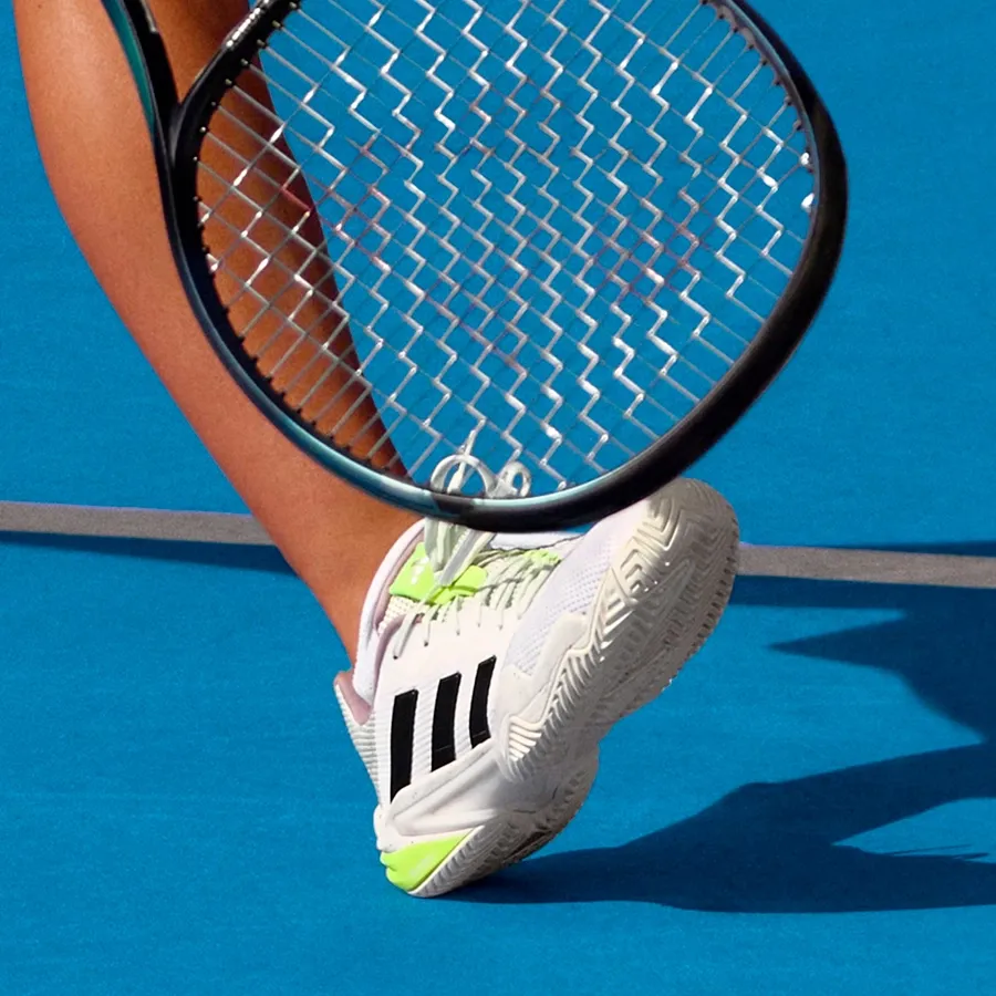 Imagen 9 de 10 de Zapatillas adidas Barricade 13-BLANCO/NEGRO/LIMA