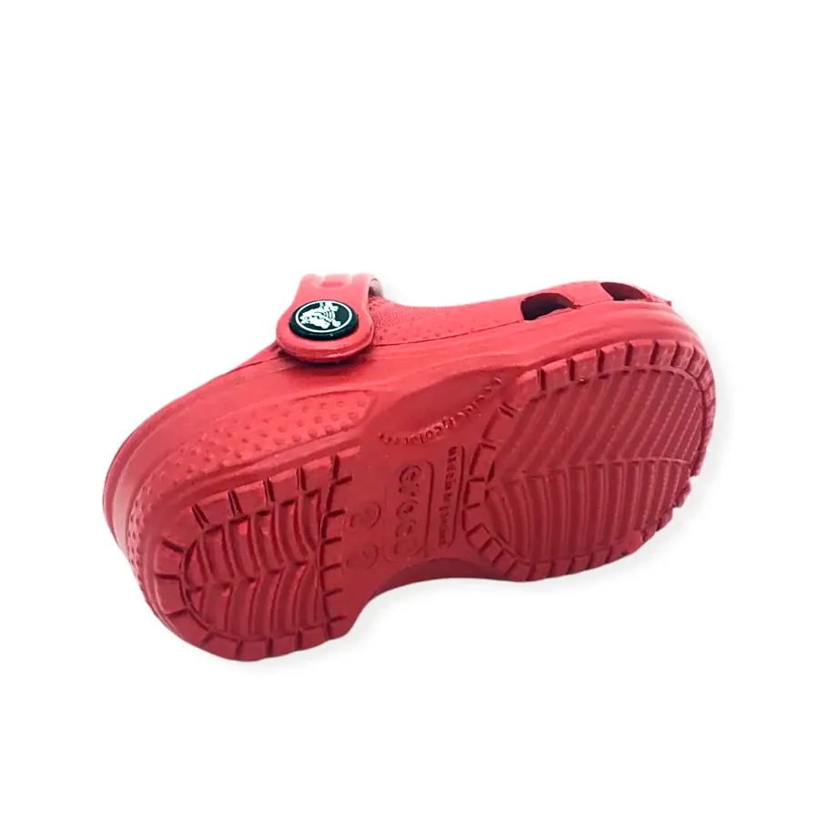 Imagen 1 de 4 de Ojotas Crocs Littles-ROJO