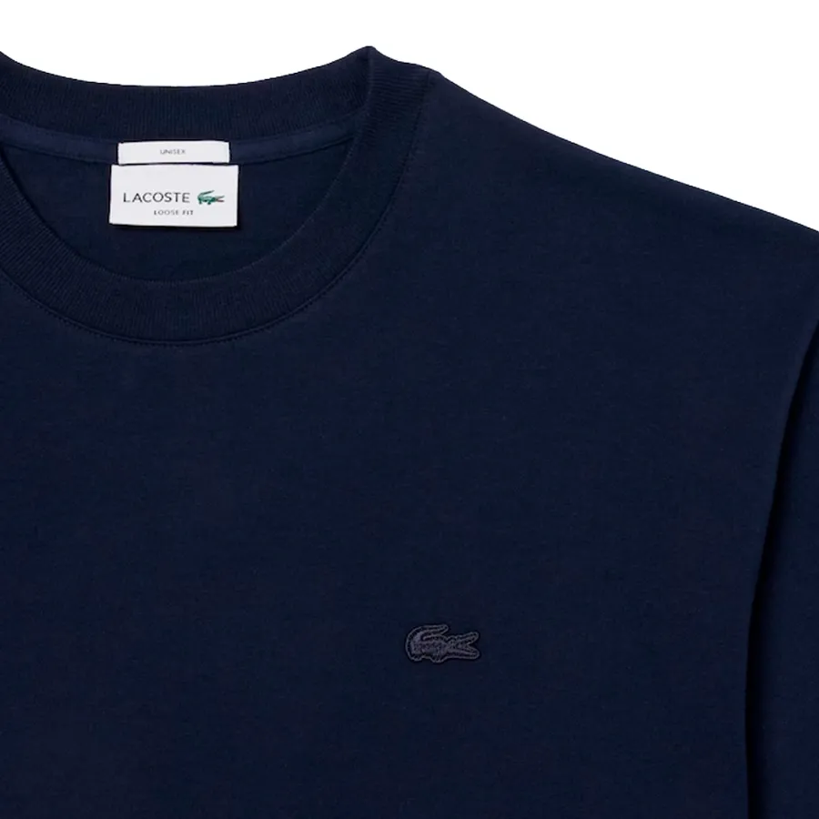 Imagen 4 de 5 de Remera Lacoste Tee Oversize-MARINO