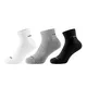 medias-kamp-quarter-tripack-BLANCO/GRIS/NEGRO