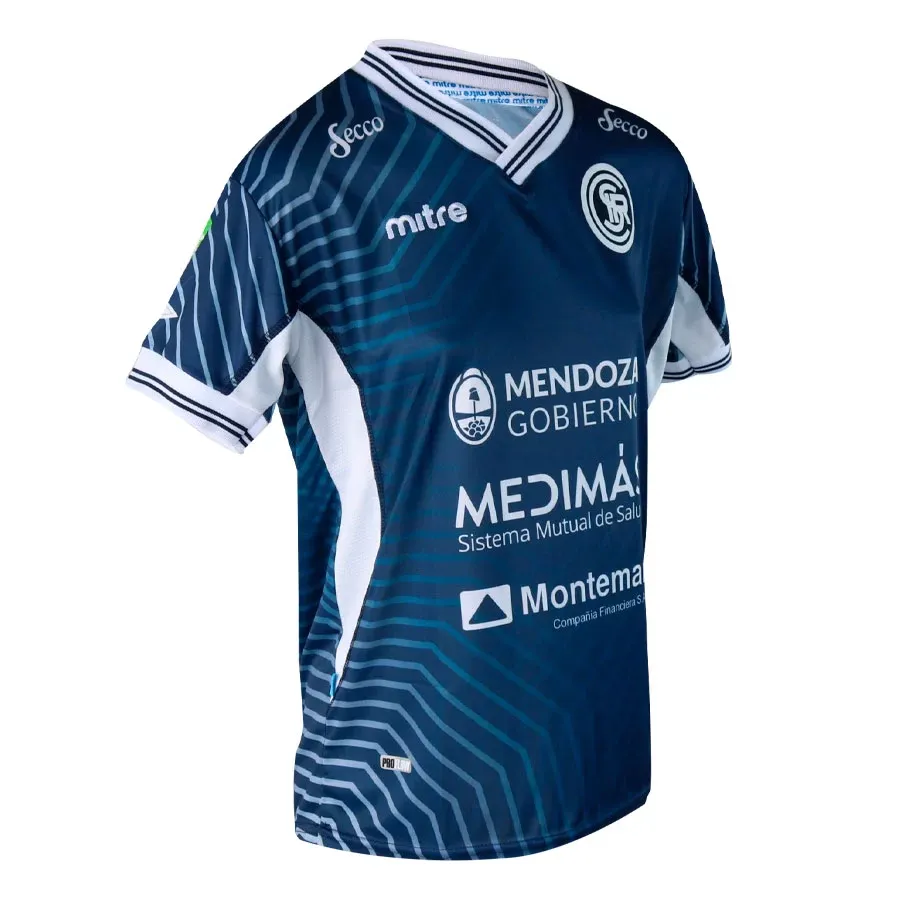 Imagen 0 de 3 de Camiseta Mitre Oficial Csirm Junior-AZUL/BLANCO