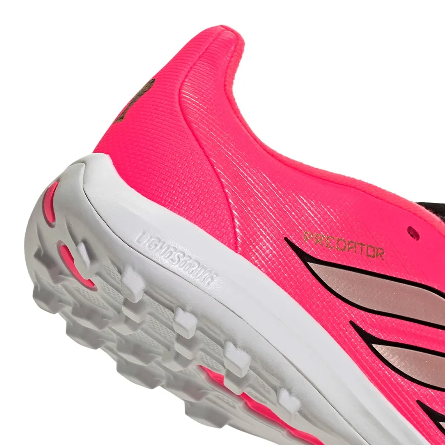 Imagen 6 de 7 de Botines adidas Predator League Tf-FUCSIA/BLANCO/NEGRO