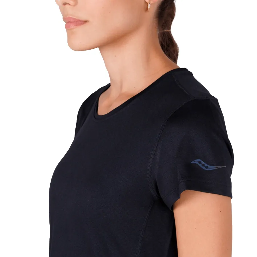 Imagen 1 de 4 de Remera Saucony Stopwatch-NEGRO