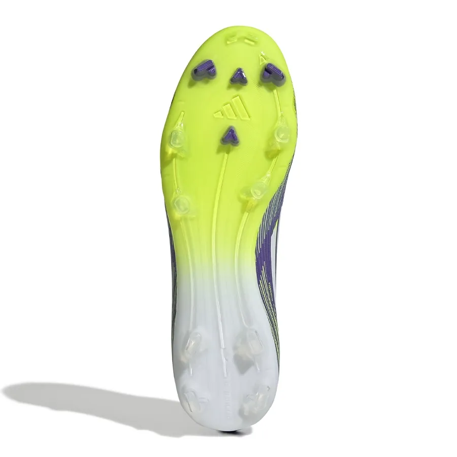 Imagen 4 de 7 de Botines adidas F50  League Fg-VIOLETA/BLANCO/AMARILLO FLUOR