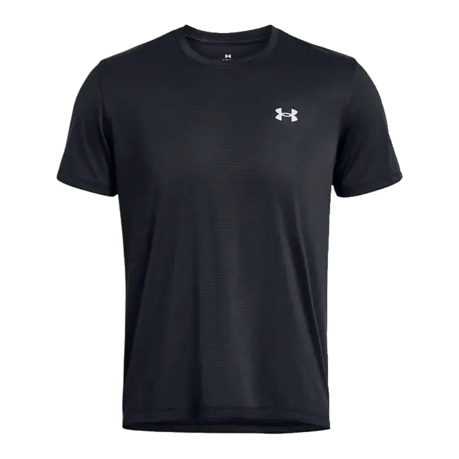 Imagen 2 de 4 de Remera Under Armour Launch Shortsleeve-NEGRO