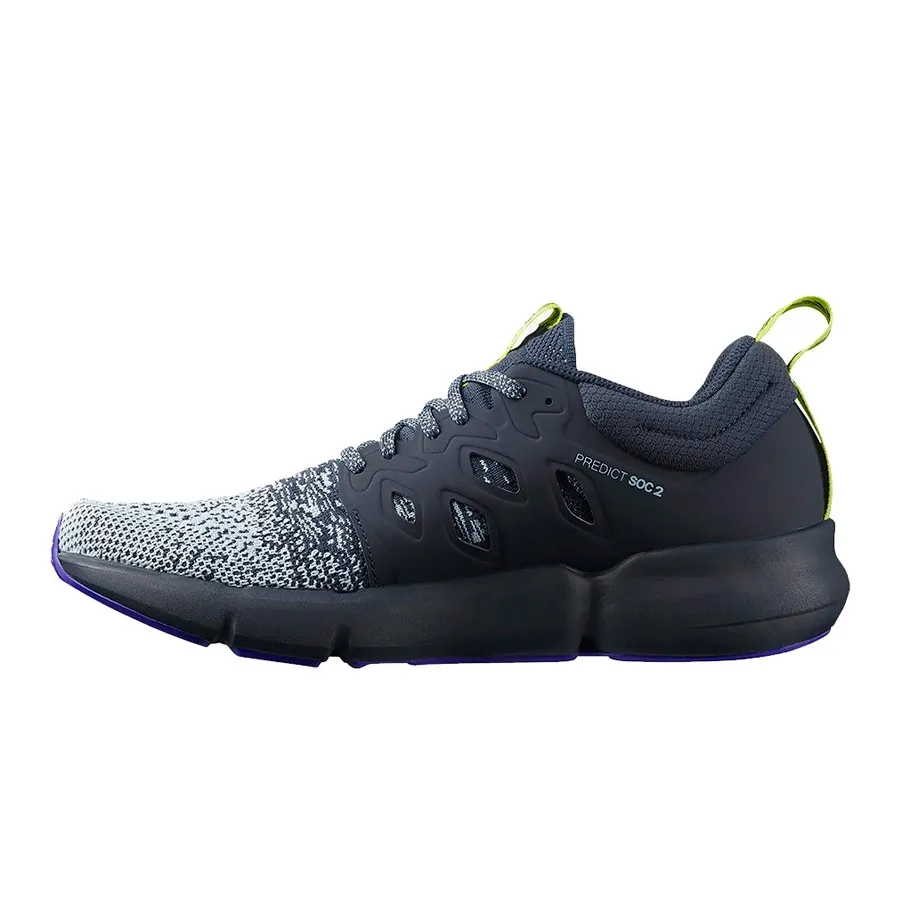 Imagen 2 de 5 de Zapatillas Salomon Predict Soc 2-NEGRO/GRIS/AZUL