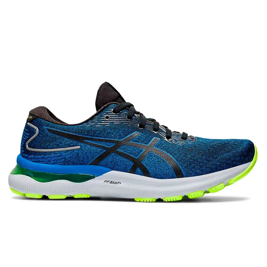 Imagen 2 de 6 de Zapatillas Asics Gel Ninbus 24 Standar M-MARINO/NEGRO/LIMA