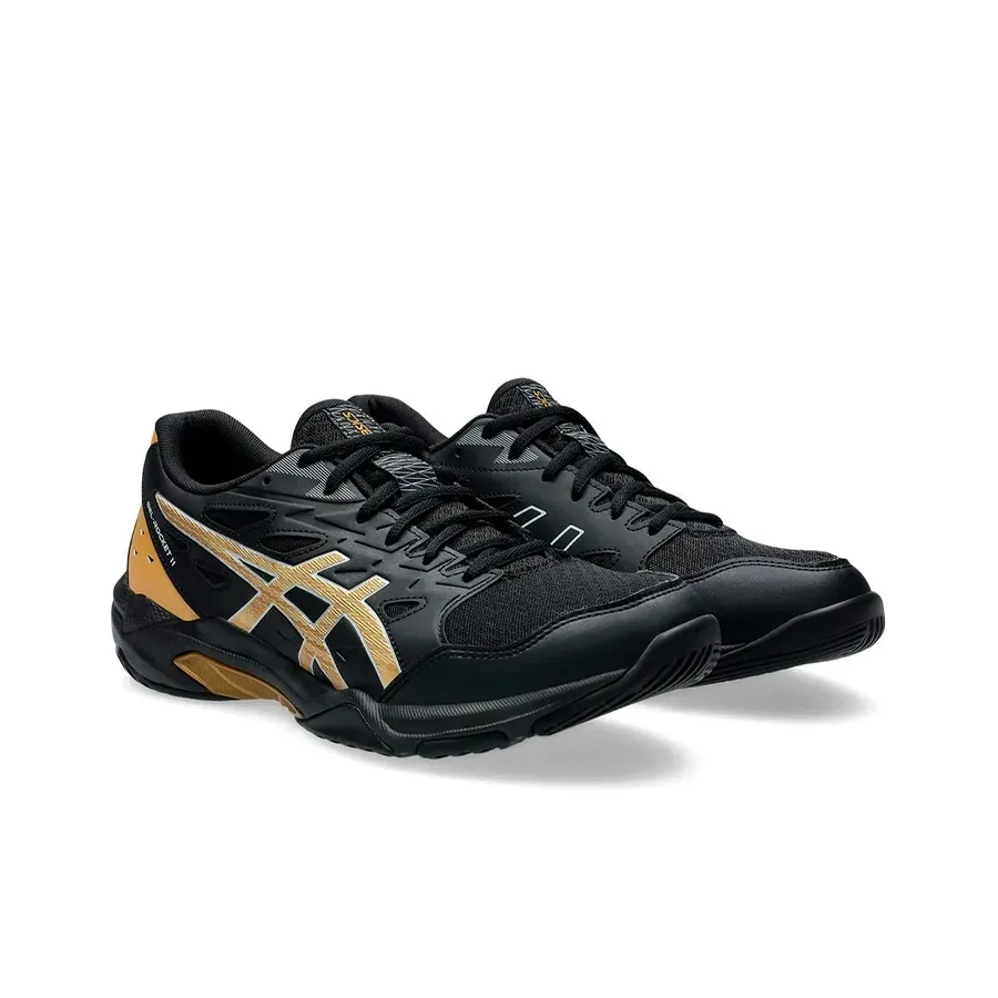 Imagen 1 de 6 de Zapatillas Asics Zapatilla  Gel-Rocket-NEGRO/DORADO
