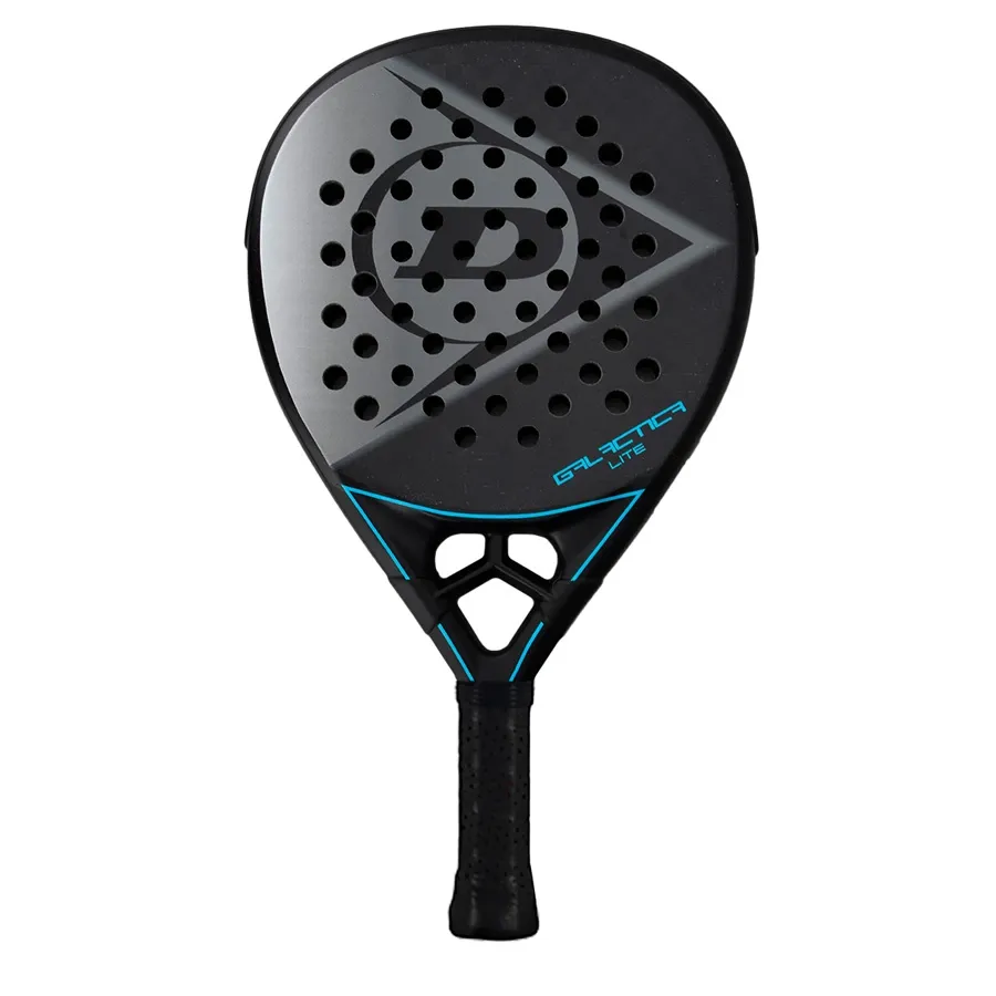 Imagen 0 de 4 de Paleta Dunlop Galática Lite-NEGRO/TURQUESA