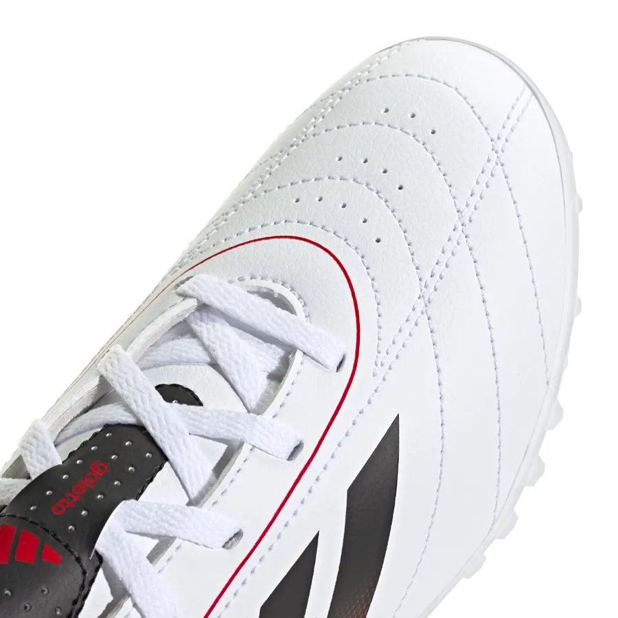 Imagen 7 de 8 de Botines adidas Goletto IX Tf-BLANCO/NEGRO/ROJO