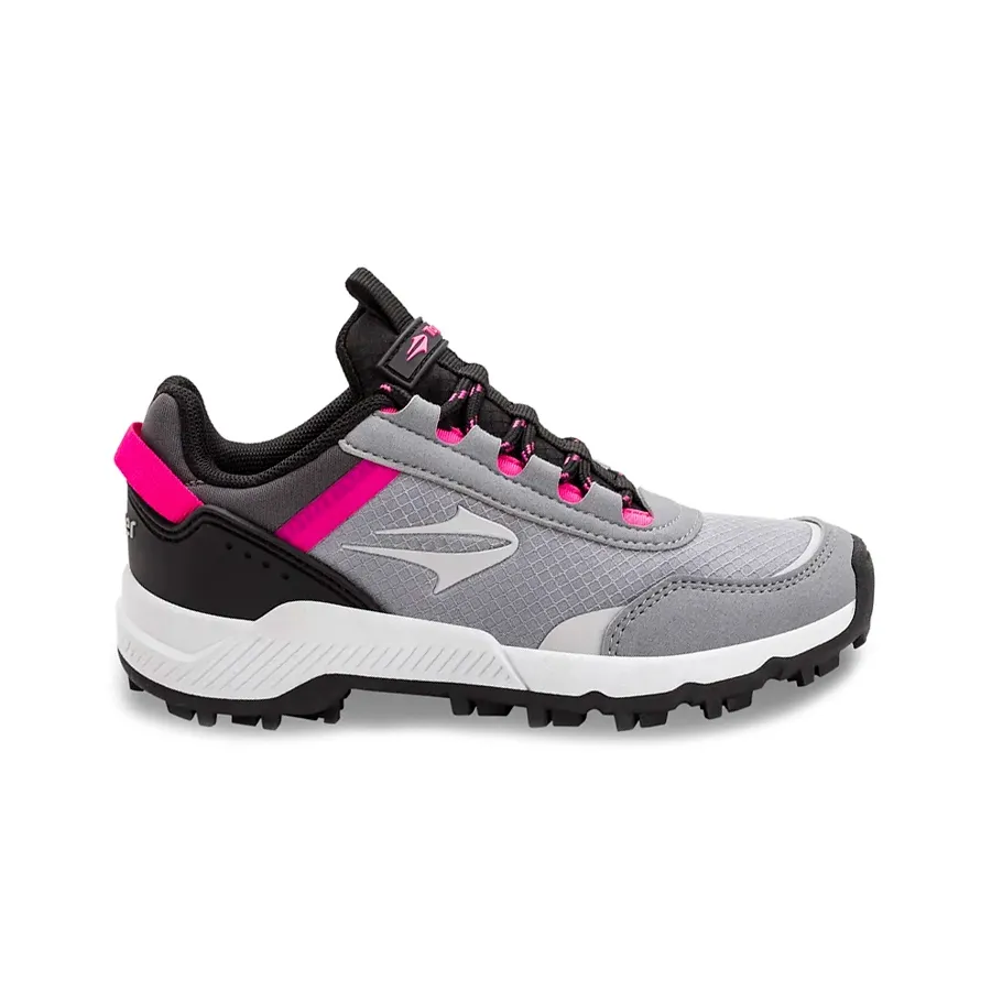 Imagen 0 de 5 de Zapatillas Topper Rug Kids-GRIS/NEGRO/FUCSIA