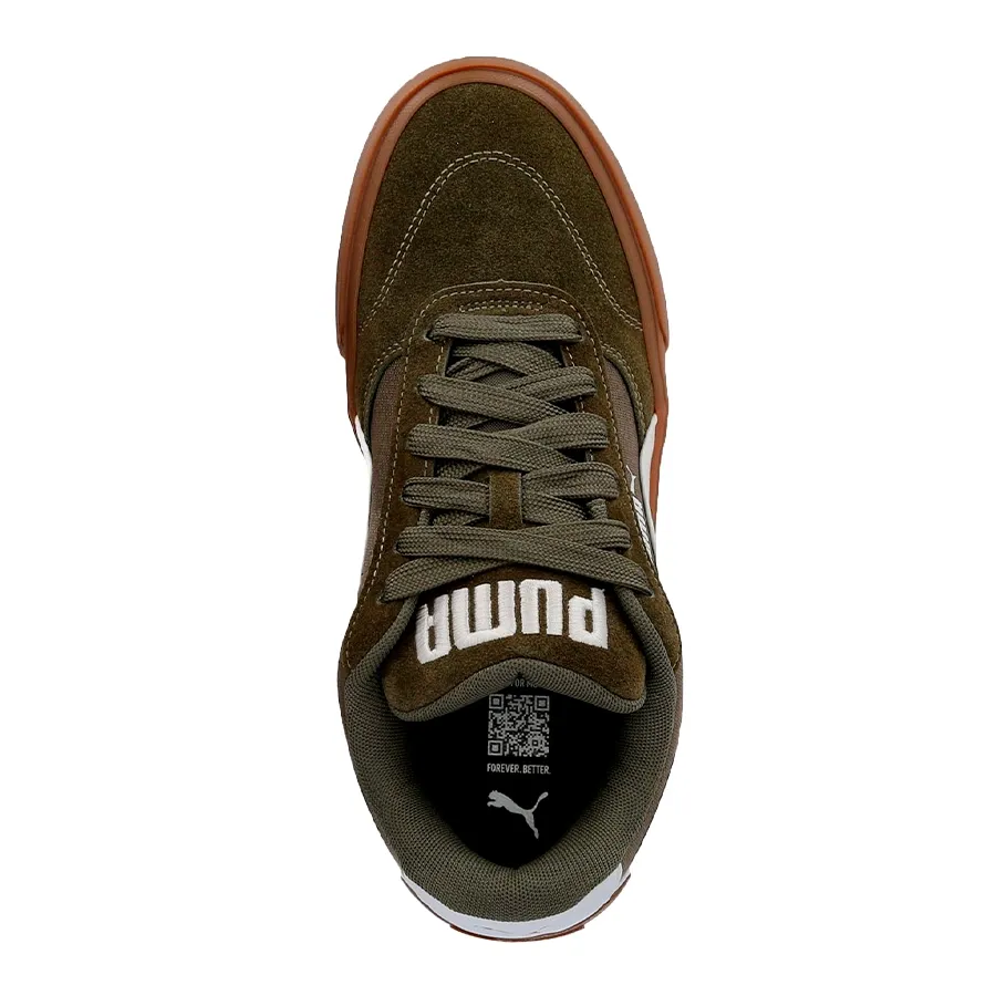 Imagen 2 de 5 de Zapatillas Puma CC Park Vulc-VERDE OLIVA/BLANCO