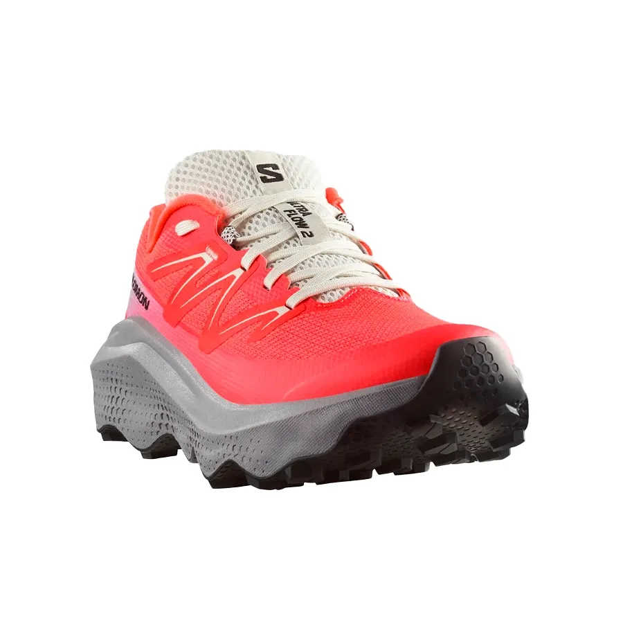Imagen 1 de 6 de Zapatillas Salomon Ultra Flow 2-CORAL FLUOR/GRIS/BLANCO
