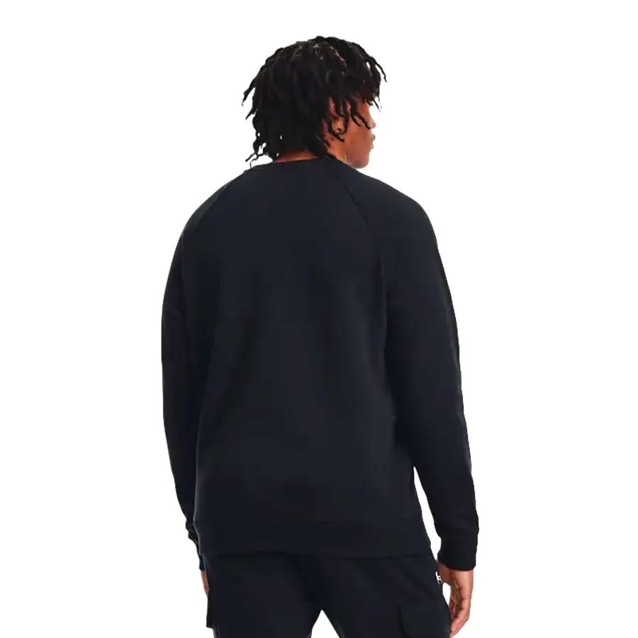 Imagen 1 de 5 de Buzo Under Armour Rival Fleece Crew-NEGRO