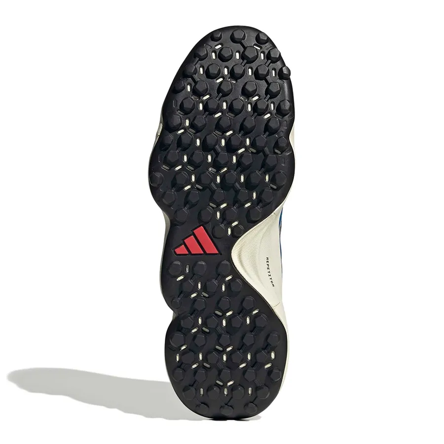 Imagen 4 de 7 de Zapatillas adidas Adipower Hockey 4-PLATA/AZUL/ROJO