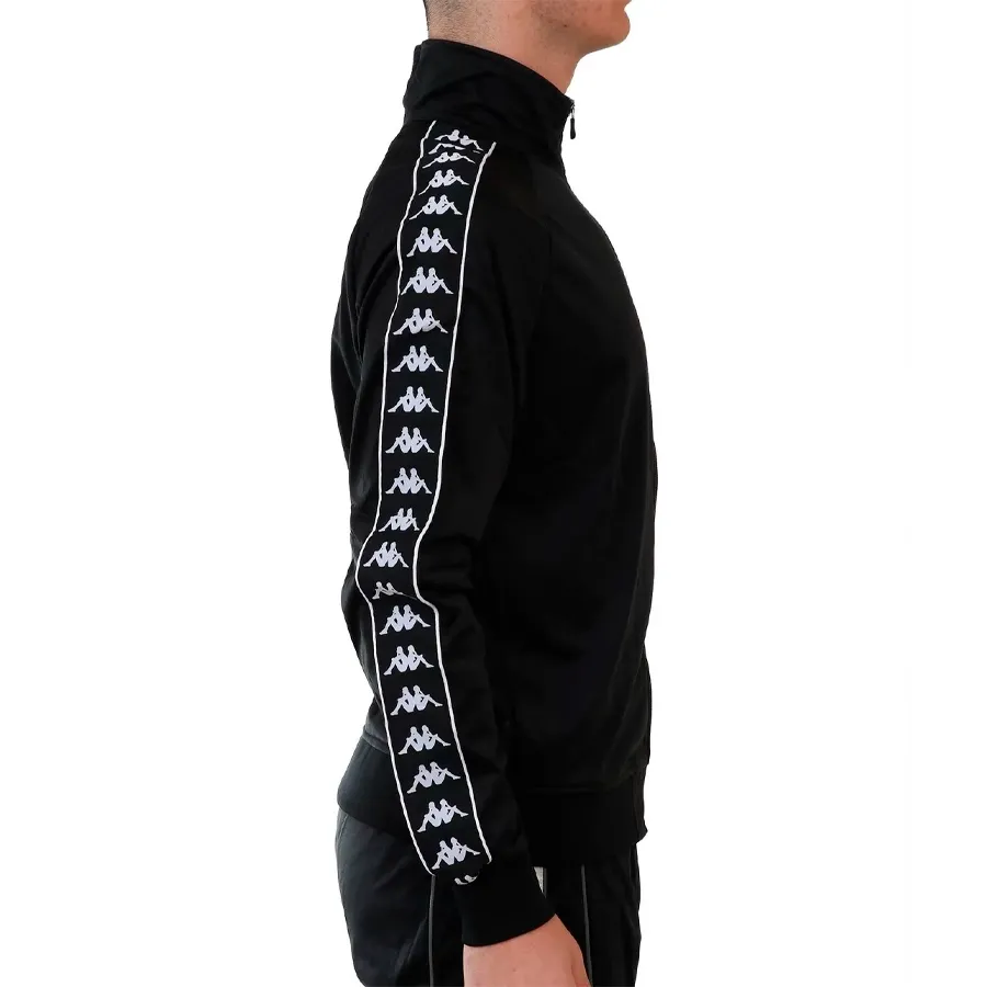 Imagen 1 de 4 de Campera Kappa 222 Banda Anniston-NEGRO