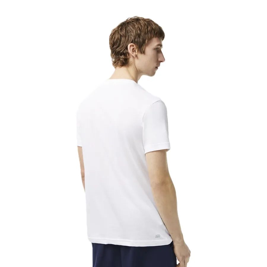 Imagen 2 de 6 de Remera Lacoste -BLANCO/AZUL