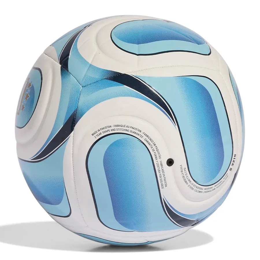 Imagen 1 de 4 de Pelota adidas Trionda Home Club Argentina-BLANCO/CELESTE/DORADO