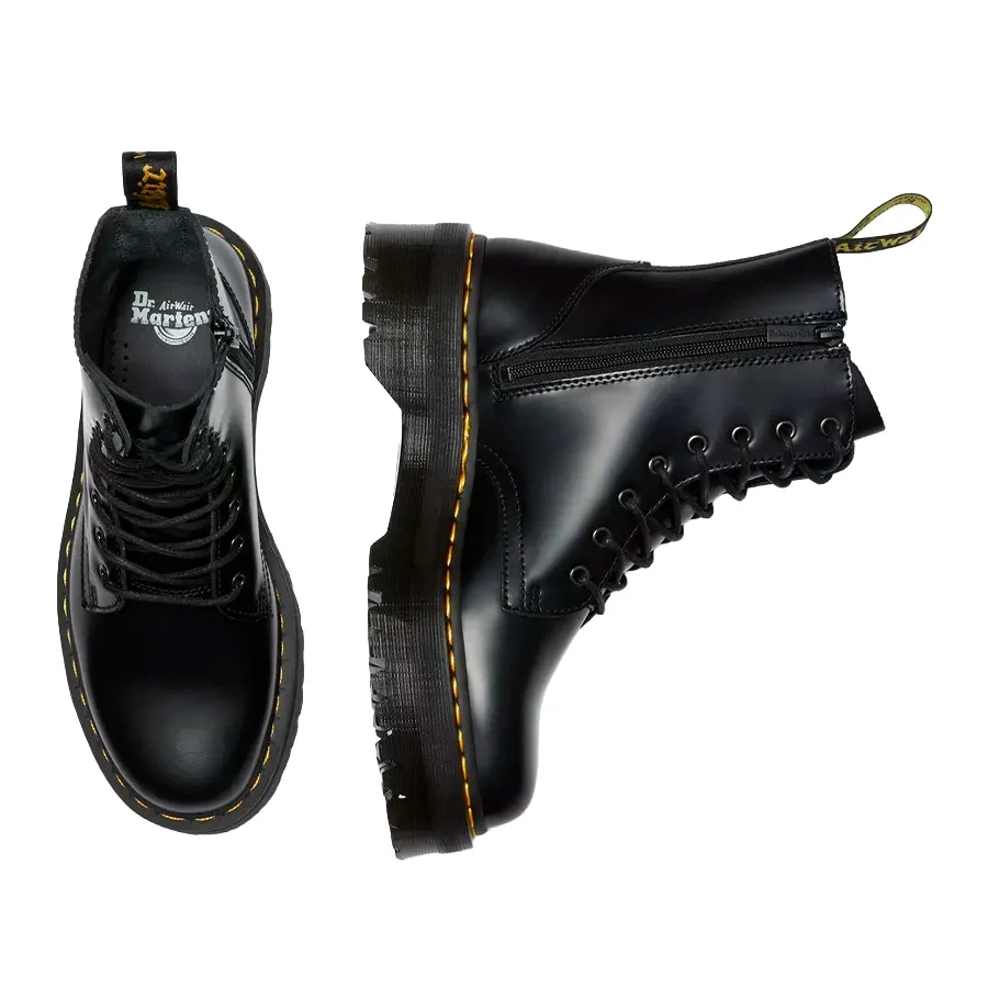 Imagen 3 de 8 de Botas Dr Martens Jadon Smooth-NEGRO