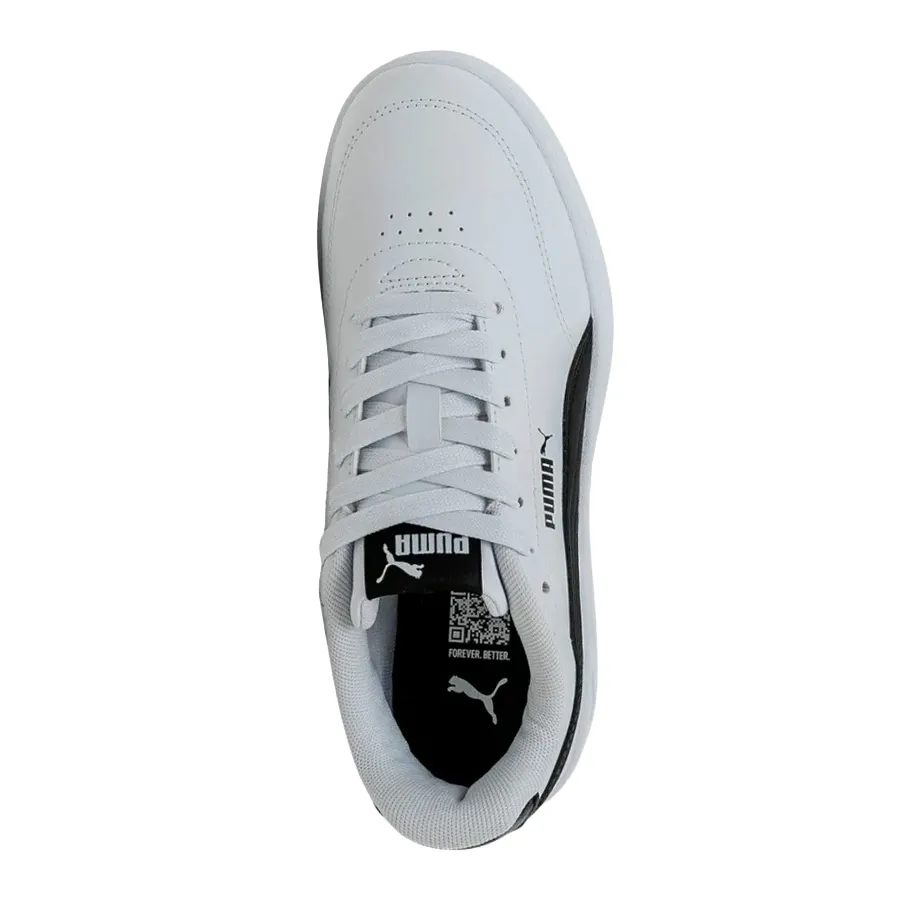 Imagen 2 de 4 de Zapatillas Puma Court Classic Clean-BLANCO/NEGRO