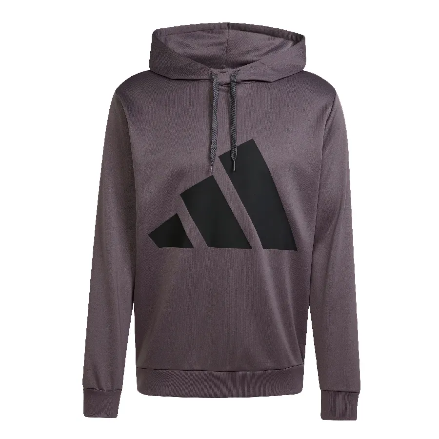 Imagen 3 de 6 de Conjunto adidas Sportswear Big Logo French Terry Hooded-GRIS/CREMA