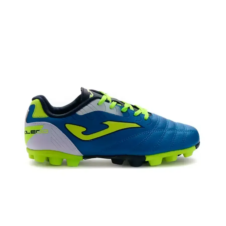 Imagen 0 de 4 de Botines Joma Toledo Campo Jr Fw-AZUL/VERDE