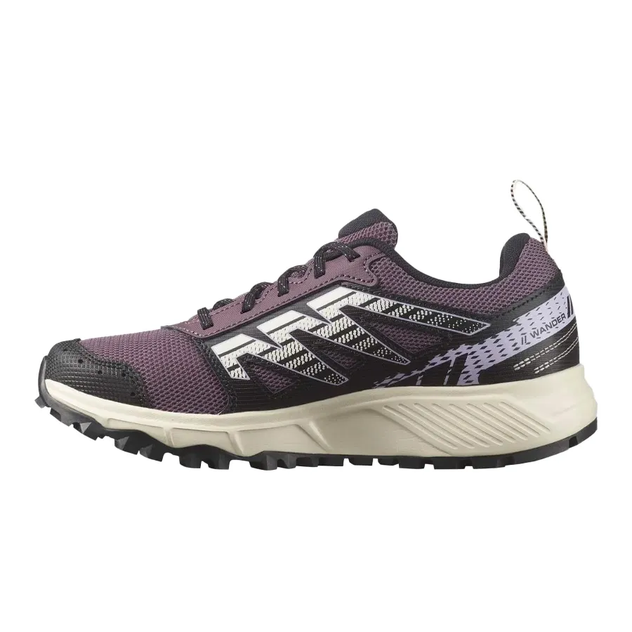 Imagen 2 de 6 de Zapatillas Salomon Wander-MORADO/NEGRO