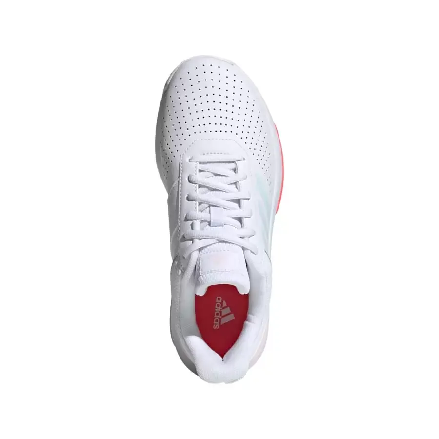 Imagen 1 de 6 de Zapatillas adidas Courtsmash-BLANCO/CELESTE/ROSA