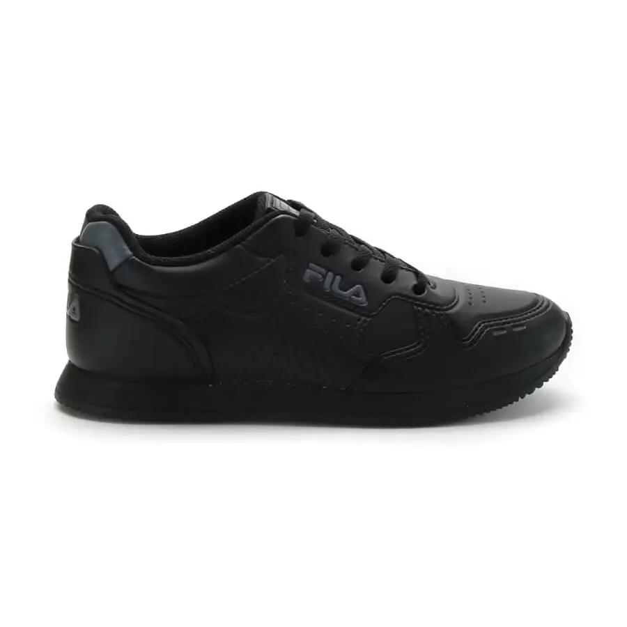 Imagen 4 de 5 de Zapatillas Fila Classic 92 Kids-NEGRO/GRIS