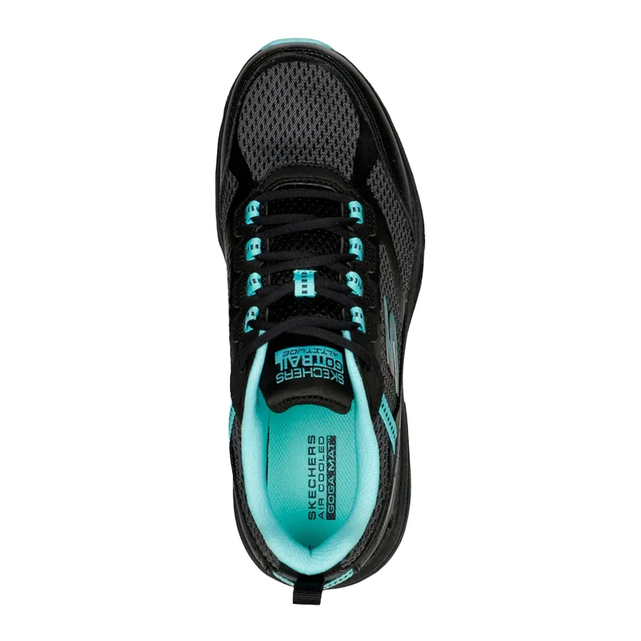Imagen 3 de 5 de Zapatillas Skechers Go Run Trail-NEGRO/AQUA