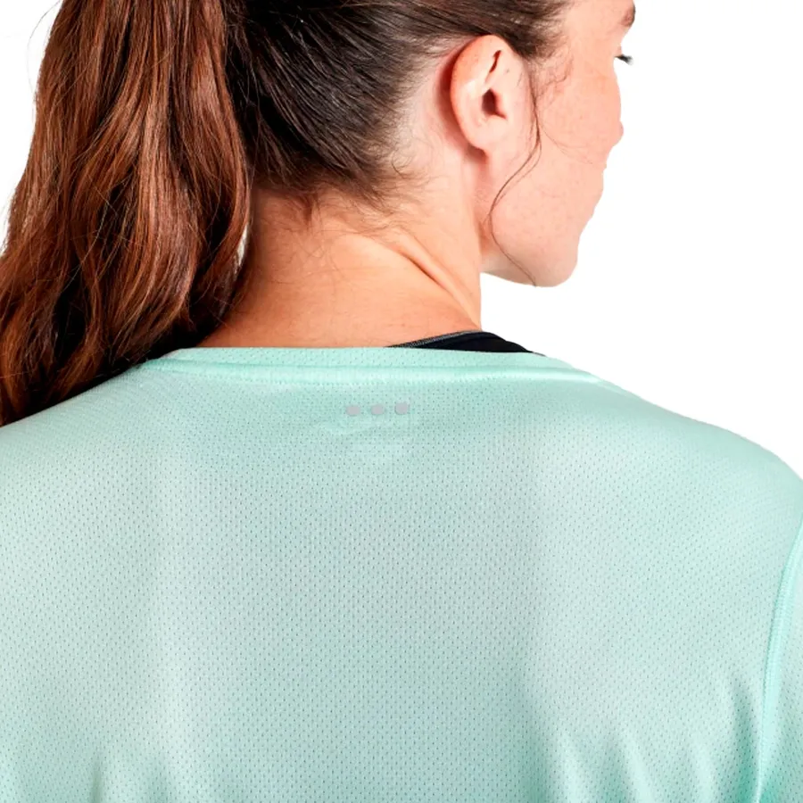 Imagen 2 de 4 de Remera Saucony Stopwatch-VERDE AGUA