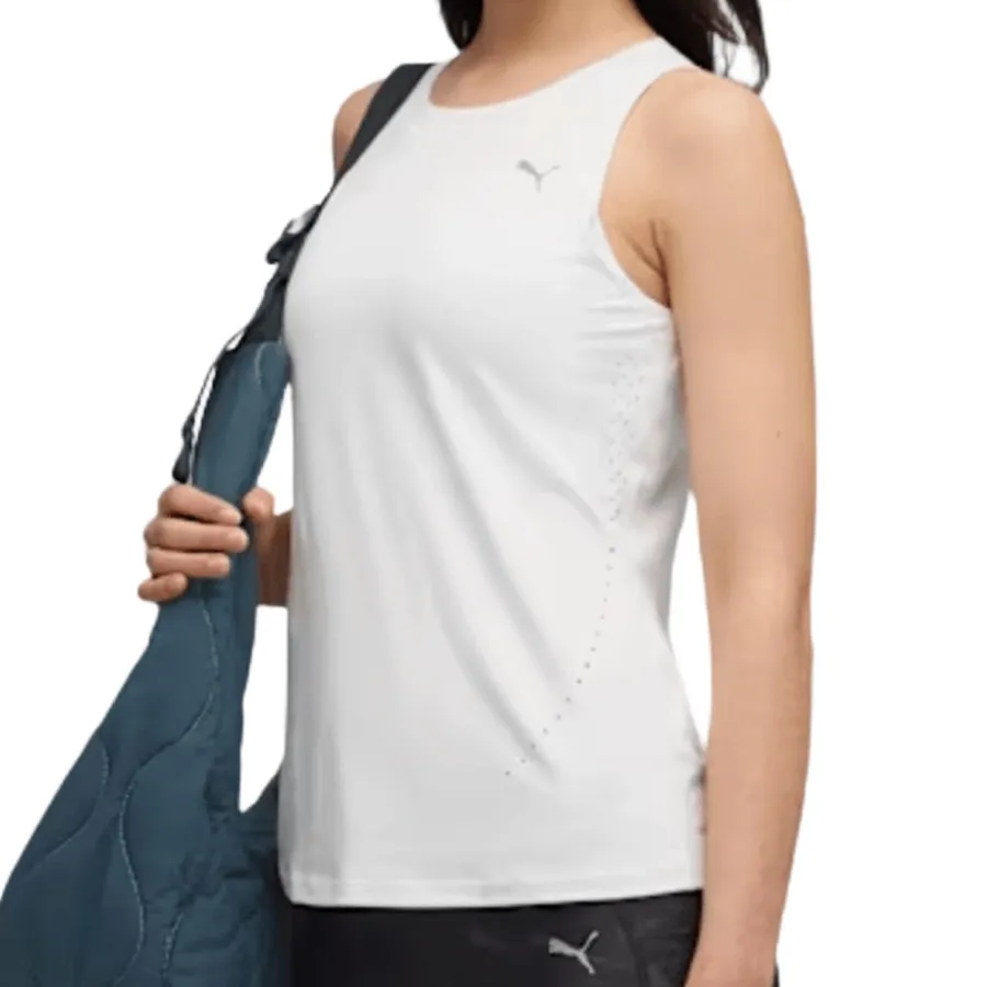 Imagen 0 de 4 de Musculosa Puma Run Cloudspun Tank-BLANCO