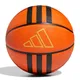 pelota-adidas-3-tiras-NARANJA/NEGRO