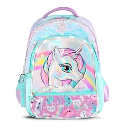 Mochila Footy 18 Rainbow Unicorn C/Luz