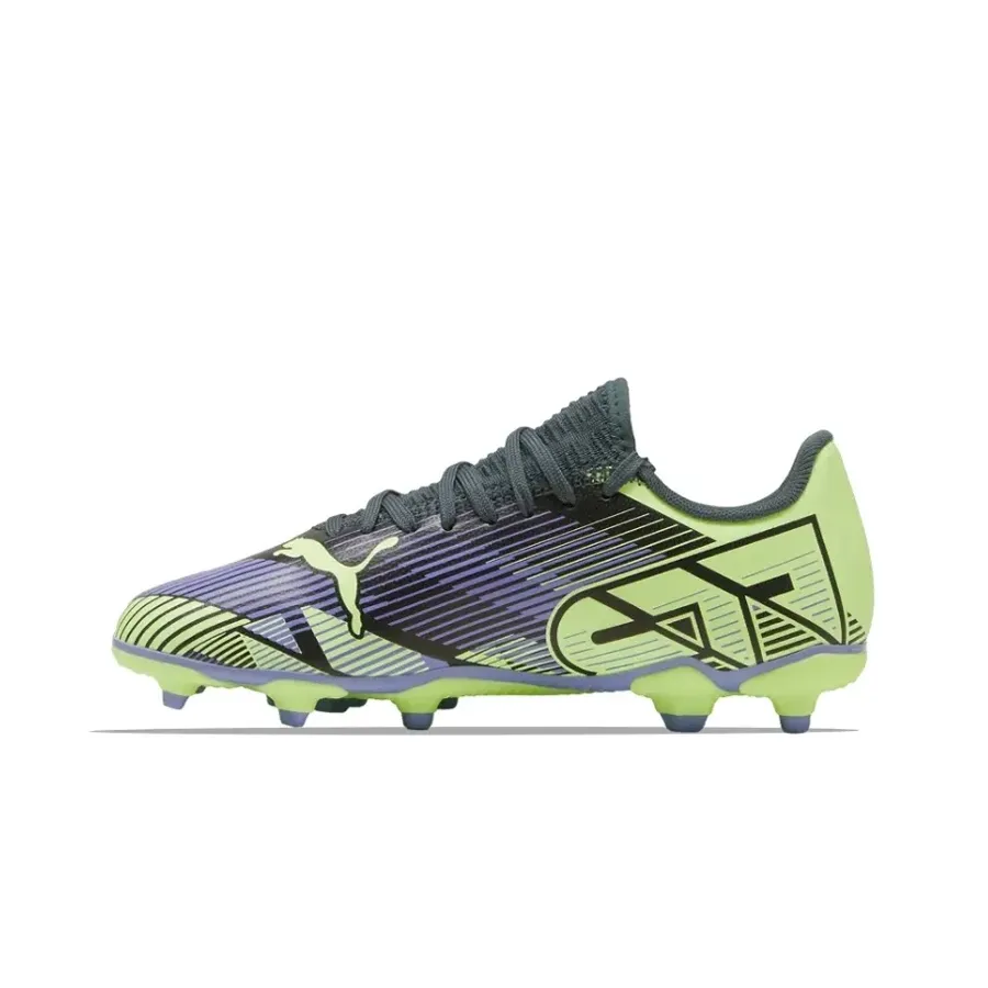 Imagen 1 de 4 de Botines Puma Future 7 Play Fg/Ag Jr-PETROLEO/LIMA/LILA