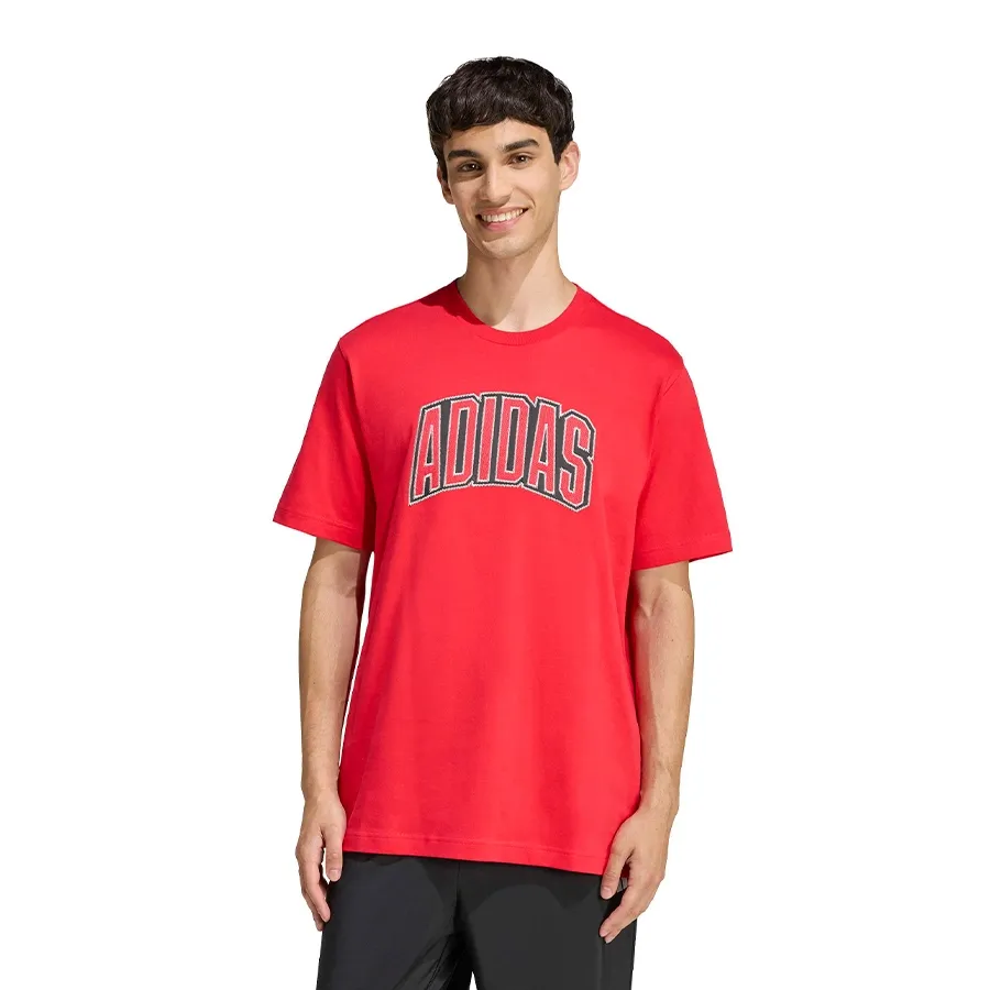 Imagen 0 de 5 de Remera adidas Graphic Stadium Collegiate-ROJO