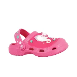 Sandalias Footy clogs Con Luces Unicornio 25