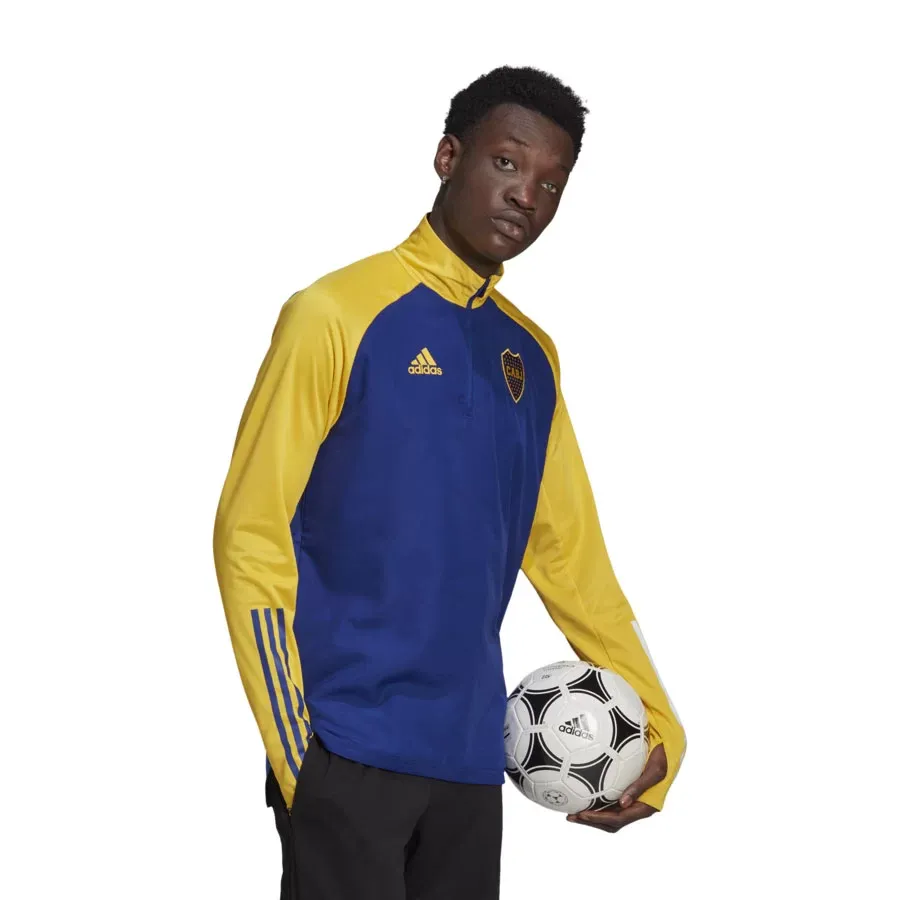 Imagen 2 de 5 de Buzo adidas Boca Juniors-AZUL/AMARILLO