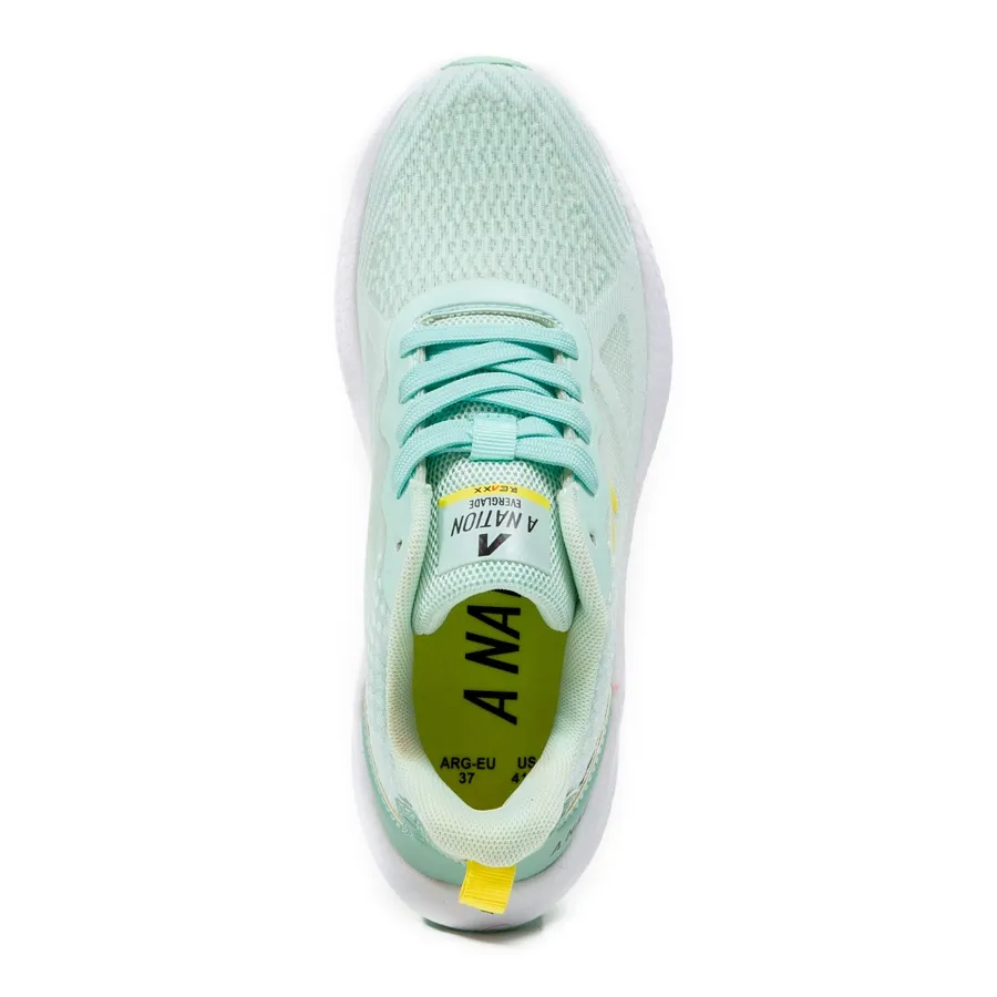 Imagen 4 de 6 de Zapatillas A Nation Everglade-VERDE AGUA/AMARILLO