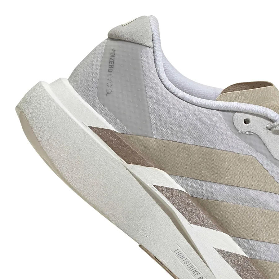 Imagen 5 de 7 de Zapatillas adidas Adizero Evo Sl-GRIS/BEIGE