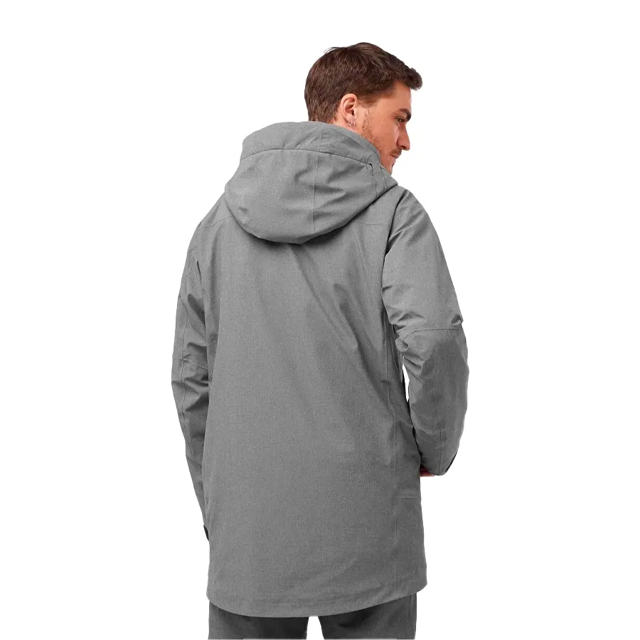 Imagen 6 de 8 de Campera Salomon Stance Cargo-GRIS