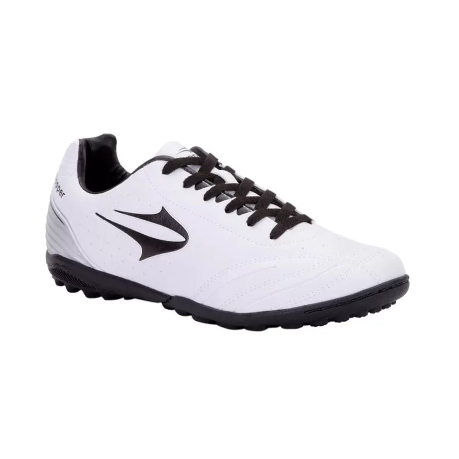 Imagen 0 de 4 de Botines Topper Drible Ii Society-BLANCO/NEGRO/PLATA