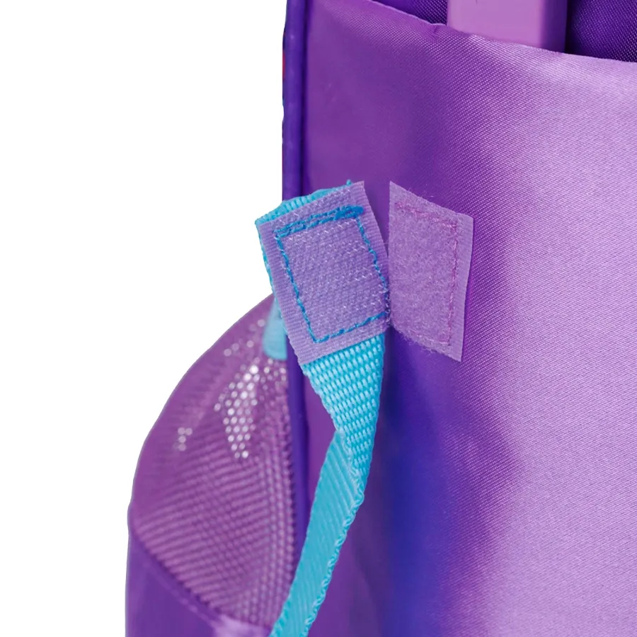 Imagen 5 de 9 de Mochila Footy Carro 18" Luz Music Life-LILA