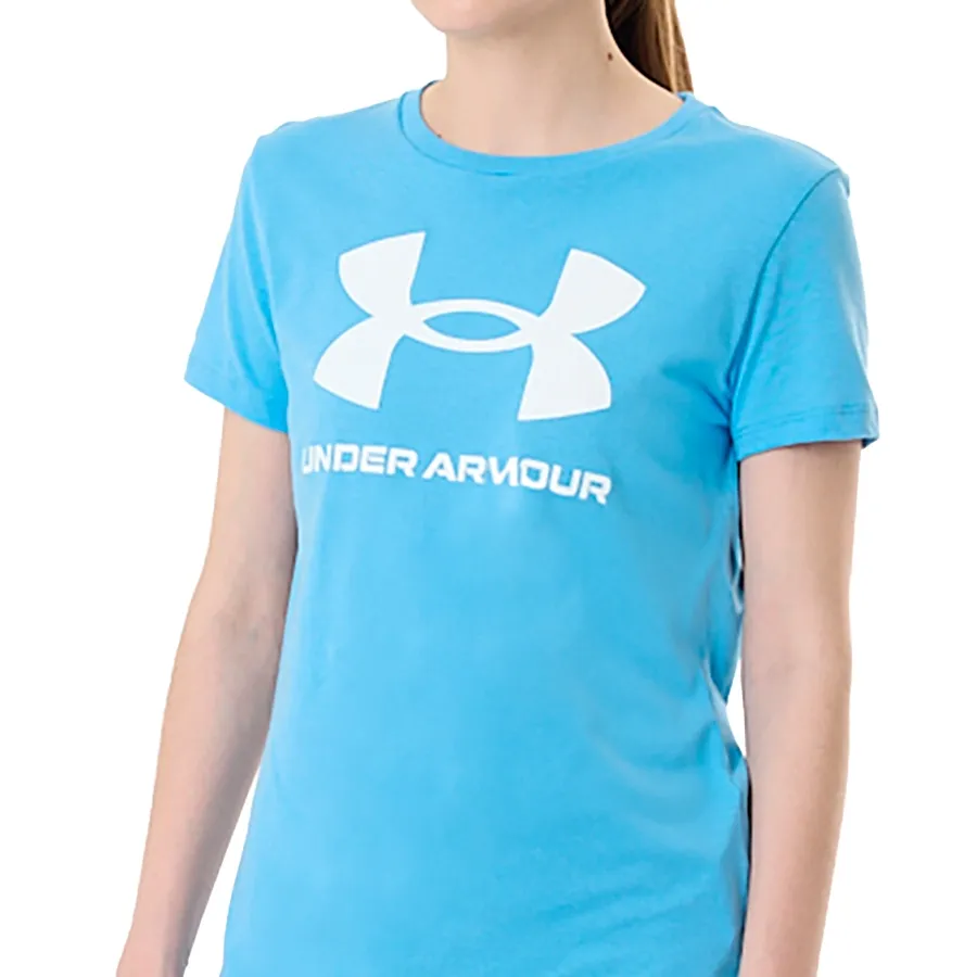 Imagen 2 de 3 de Remera Under Armour Liver Sportstyle-CELESTE