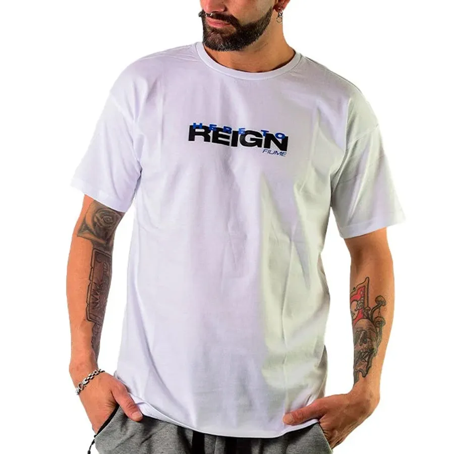 Imagen 1 de 2 de Remera Fiume Sport Tonali-BLANCO/NEGRO