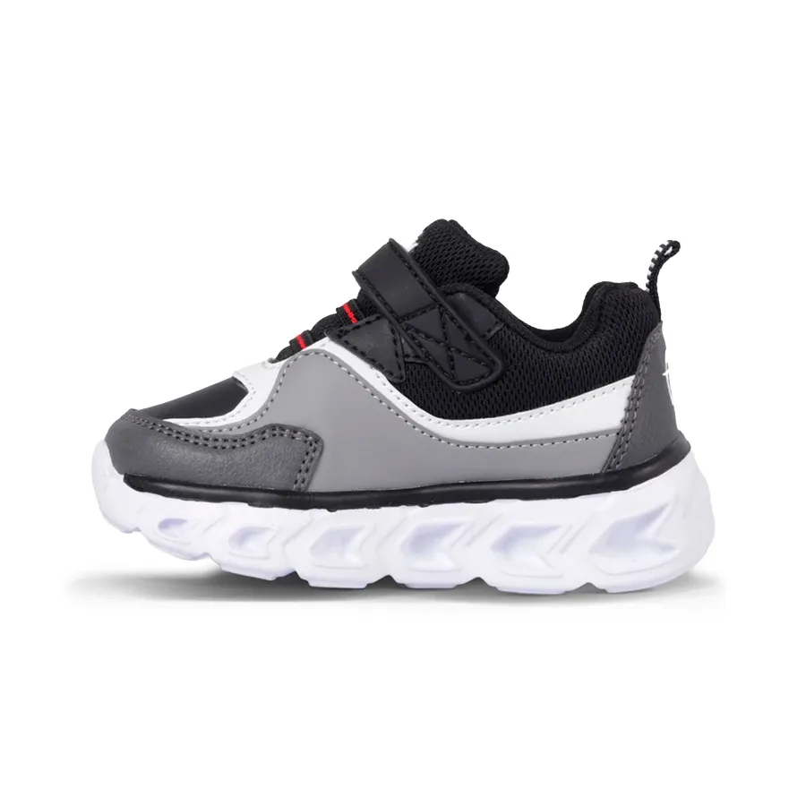 Imagen 2 de 5 de Zapatillas Footy Mini Cars Race-NEGRO/ROJO