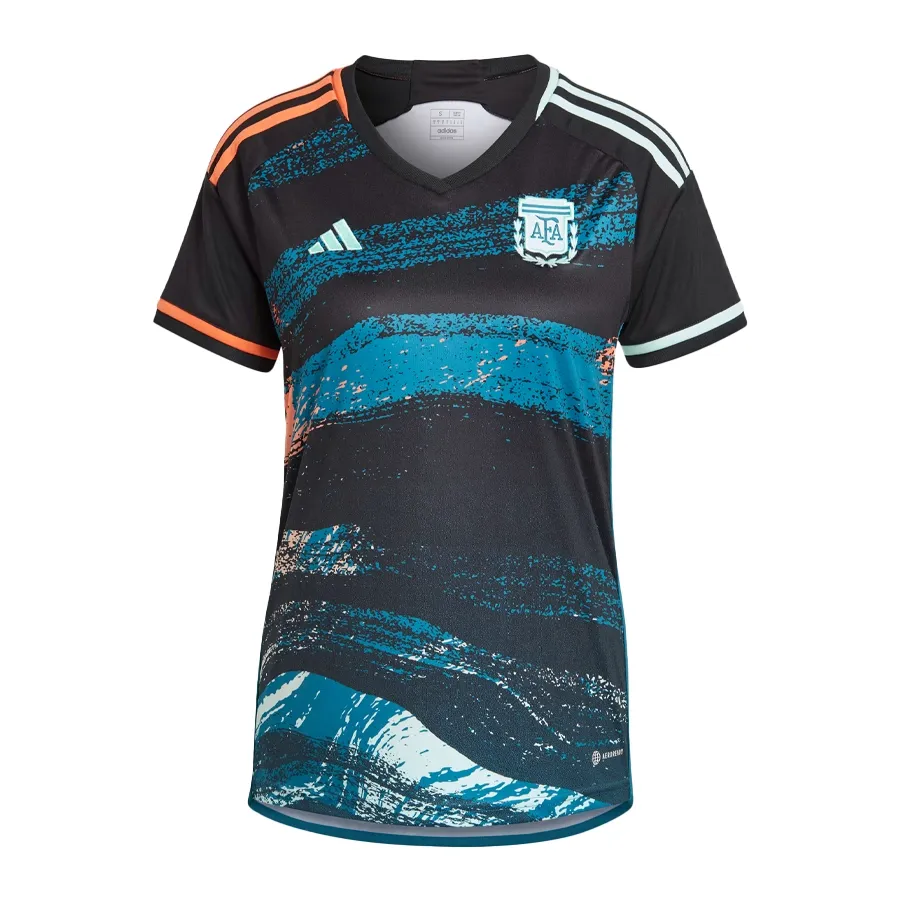 Imagen 0 de 4 de Camiseta adidas Afa Alternativa 23-NEGRO/TURQUESA/NARANJA